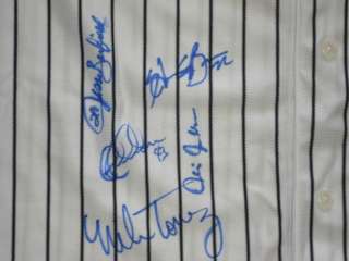 NEW YORK YANKEES GREATS AUTOGRAPHED JERSEY (W/ PROOF!)  