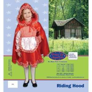  Dress Up America Deluxe Red Riding Hood: Toys & Games