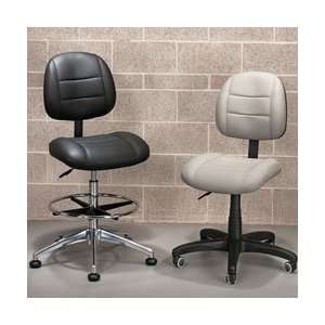   : RELIUS SOLUTIONS Industrial Leather Seating   Gray: Office Products