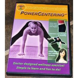  PowerCentering DVD, Workout Video, Mind Body Fitness for 