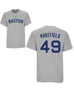 Tim Wakefield Boston Red Sox Player Shirt By Majestic