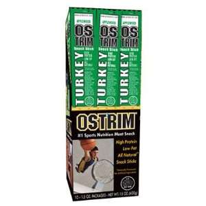  Ostrim  Meat Snack, Turkey Snack Sticks Applewood (10 pack 