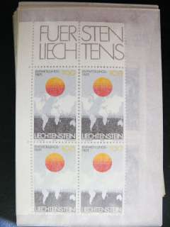 Liechtenstein Stamps 350 Mint NH Block Of 4 Collection  