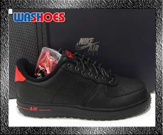 2011 Nike LeBron James Air Force 1 Low Black Sport Red US 8.5~11 nsw 1 