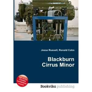  Blackburn Cirrus Minor Ronald Cohn Jesse Russell Books