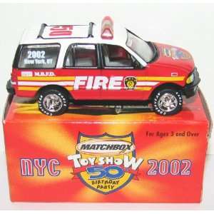   2002 New York Toy Fair Fire Truck FDNY Ford Expo: Toys & Games