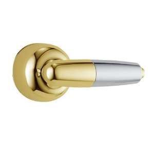 Delta H72PB A72 Polished Brass / Chrome Standard Single Handle Metal 