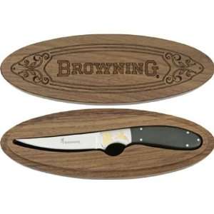  Browning Knives 678 Collectible Woodsman Fixed Blade Knife 