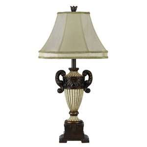  150w 3 Way Woodbury Resin Table Lamp: Home Improvement