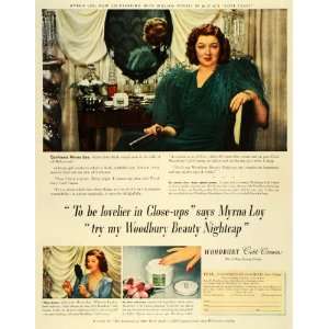 1941 Ad Woodbury Cold Cream Beauty Products Skin Care American Actress 