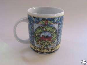 Divinity Ceramic Christmas Blessing Mug Shelly Rasche  