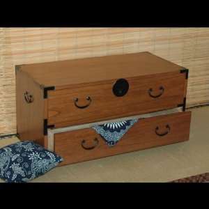    Japanese Isho Tansu Dresser Chest   Kiri Wood: Home & Kitchen