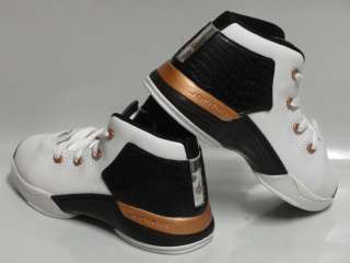 Nike Air Jordan XVII White Black Sneakers Preschool Kids Sz 10.5 