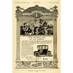  1913 Ad Rauch Lang Antique Electric Carriage Cars Napoleon 
