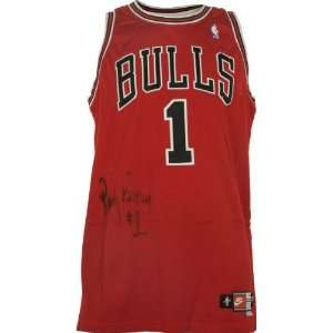    Chicago Bulls, Red Nike Game Worn 1998 Finals