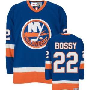  Mike Bossy Blue Reebok Heroes of Hockey New York Islanders 