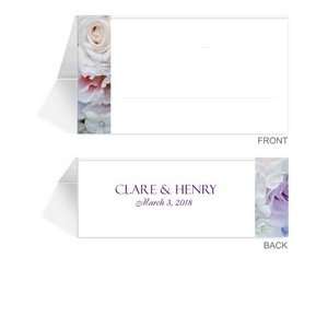    270 Personalized Place Cards   Rose Bouquet Glee: Office Products