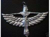 2106 Isis Goddess Egypt Silver Charm Pendant Jewelry  