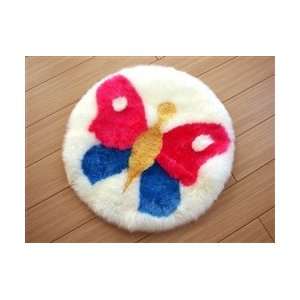  Bowron Fun Rugs Butfl Sheepskin   2 5 x 2 5