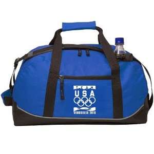 2010 Winter Olympics Team USA Royal Blue Multi Pocket Sport Bag 