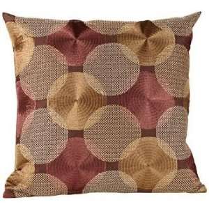  Braxton Plum Down 18 Square Throw Pillow