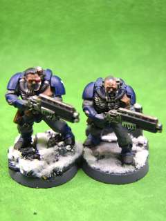 Warhammer 40k Space Marine Scouts (5 Painted Scouts)  