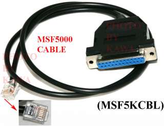 RIB Programming Cable for Motorola Repeater MSF5000 NEW  