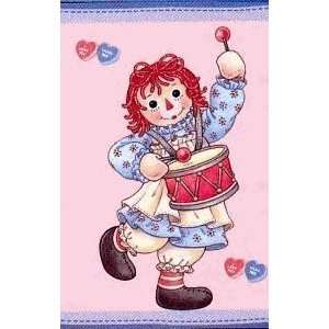    Raggedy Ann with Drum Small Valentine Cards (10) Toys & Games
