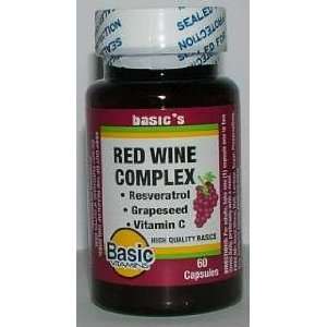  Red Wine Complex with Resveratrol: Health & Personal Care