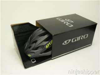 2012 Giro XAR Matte Titanium Bicycle Helmet   Large   NEW  
