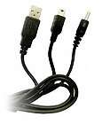 in 1 USB Charging + FILE+DATA CABLE FOR SONY PSP NEW