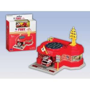  Fdny Mini Fire Station W/1 Vehicle: Toys & Games