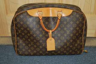 Louis Vuitton Alize 24 Heures Monogram Canvas Luggage Travel Bag 
