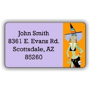  Witch Return Address Label: Office Products