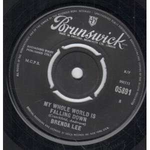   FALLING DOWN 7 INCH (7 VINYL 45) UK BRUNSWICK 1963 BRENDA LEE Music