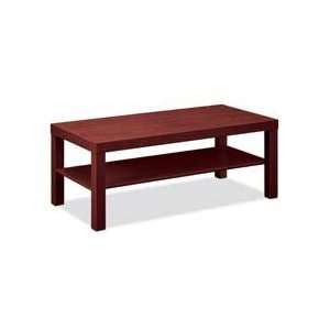 , Mahogany   Sold as 1 EA   Coffee table offers 2 thick hollow core 