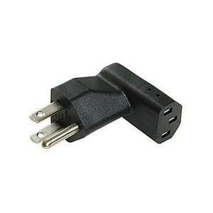  ADAPTER NEMA 5 15P TO C13 DOWN ANGLE Electronics