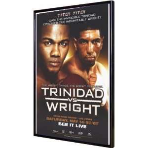  Felix Trinidad vs Winky Wright 11x17 Framed Poster