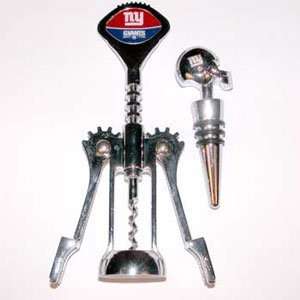  Motorhead NFL Giants Wine Opener Set