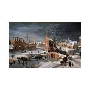  Pieter The Younger Brueghel   Winter Scene With Ice 