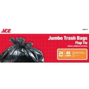 Ace 45 Gal Jumbo Trash Bags   6 Pack:  Kitchen & Dining