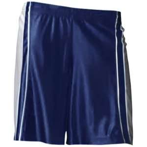  Womens Basketball 7 Dazzle Paneled Shorts NAVY (NVY) WXS 