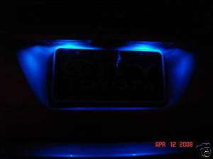 Blue LED License Plate Lights Jaguar X Type S Type 2825  