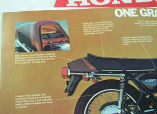 HONDA PARTS 1977 CJ360T CJ360 T GENUINE SALES BROCHURE  