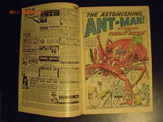 Tales to Astonish 39 VF 8.0 Ant Man The Scarlet Beetle!  