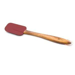   Deen, 56311, Acacia Wood Spatula Tool, Red, 10