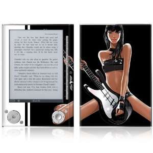    Sony Reader PRS 505 Decal Skin   Guitar Girl 