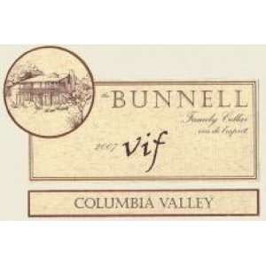  2007 The Bunnell Family Cellars Vif  Red Blend 750ml 