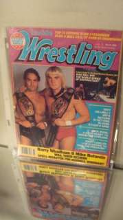 Inside Wrestling Magazine   Mar, 1986    Barry Windham & Mike Rotundo 