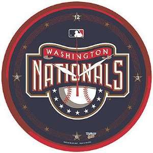  Washington Nationals MLB Round Wall Clock by Wincraft 